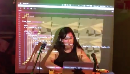 IDM Grad Melody Loveless Contributing to the Audiovisual, Code Generative Music Scene