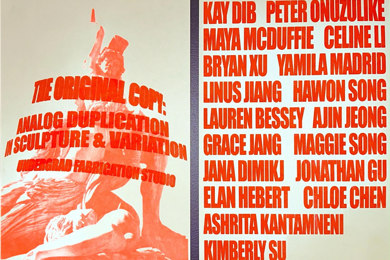 Original Copy: Analog Duplication in Sculpture & Variation